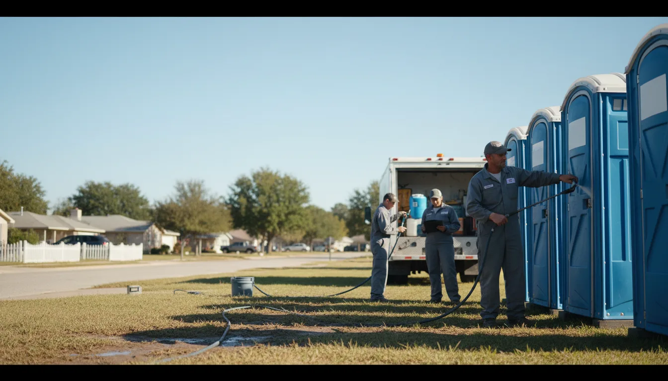 Long-Term Portable Toilet Rental in Norris City, IL near me
